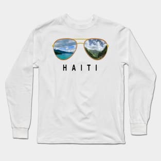 Haiti  Sunglasess Long Sleeve T-Shirt